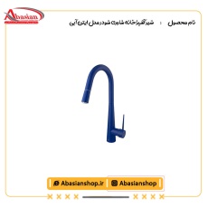 شیر آشپزخانه شاوری شودر مدل ایتن آبی