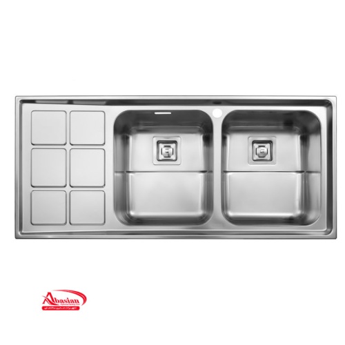 سینک دو لگنه فانتزی 761 توکار