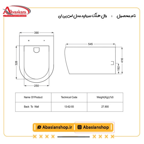 نقشه وال هنگ مروارید مدل اس پی ای